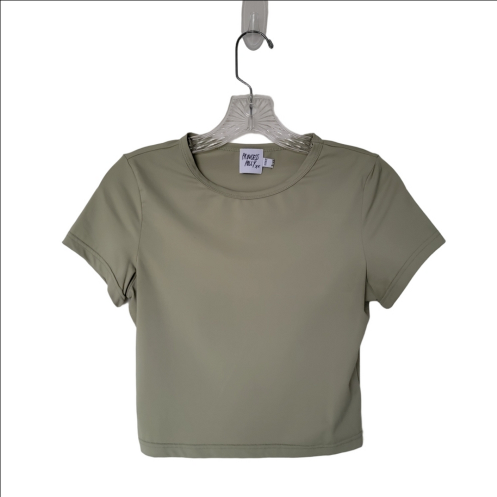 Princess Polly Small Crop Top Fairy Granola Forest Goblin